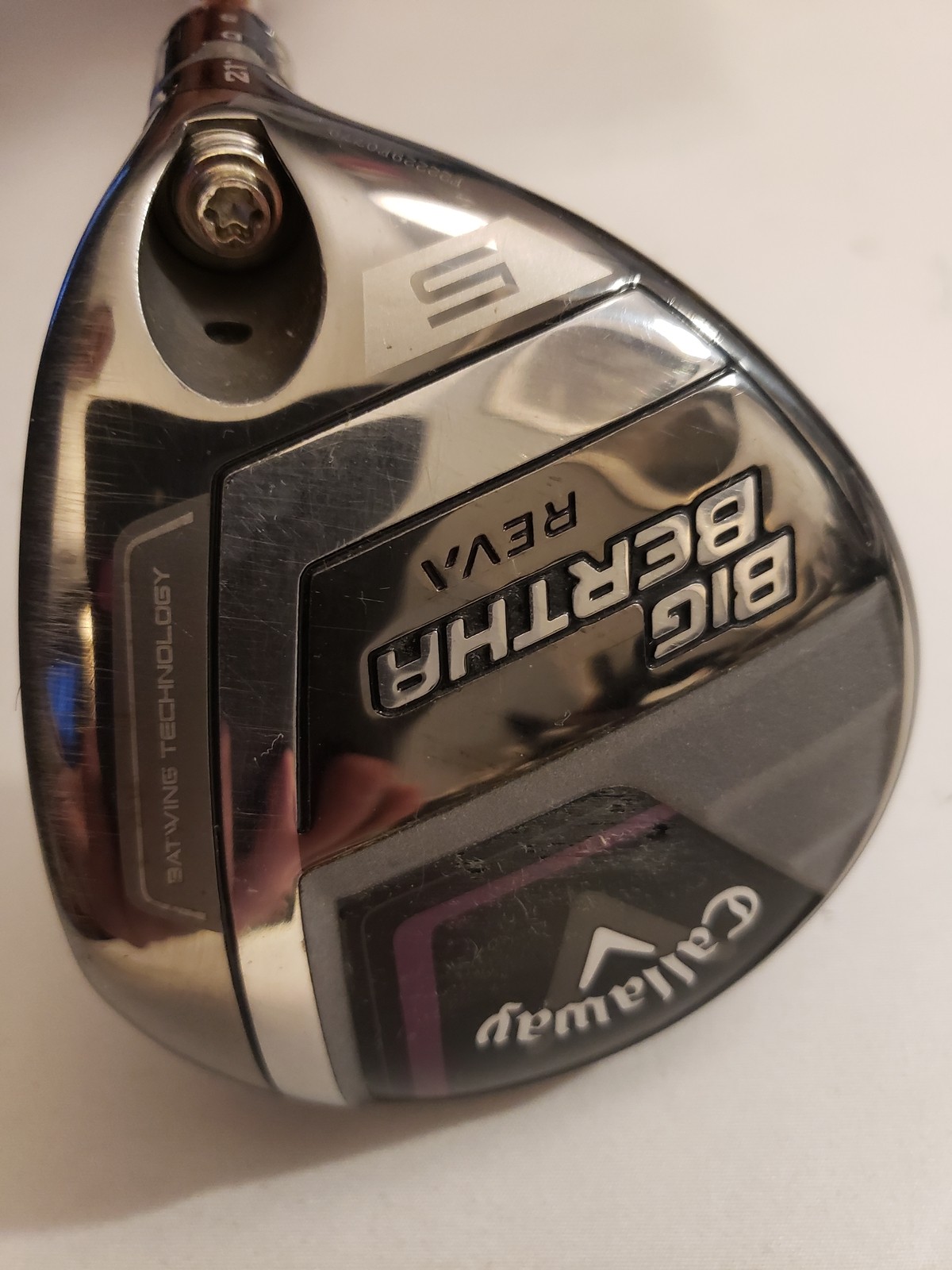 Used Callaway Big Bertha Reva 2023 - 5 Fairway Wood 21* - RCH 40 - Ladies - RH