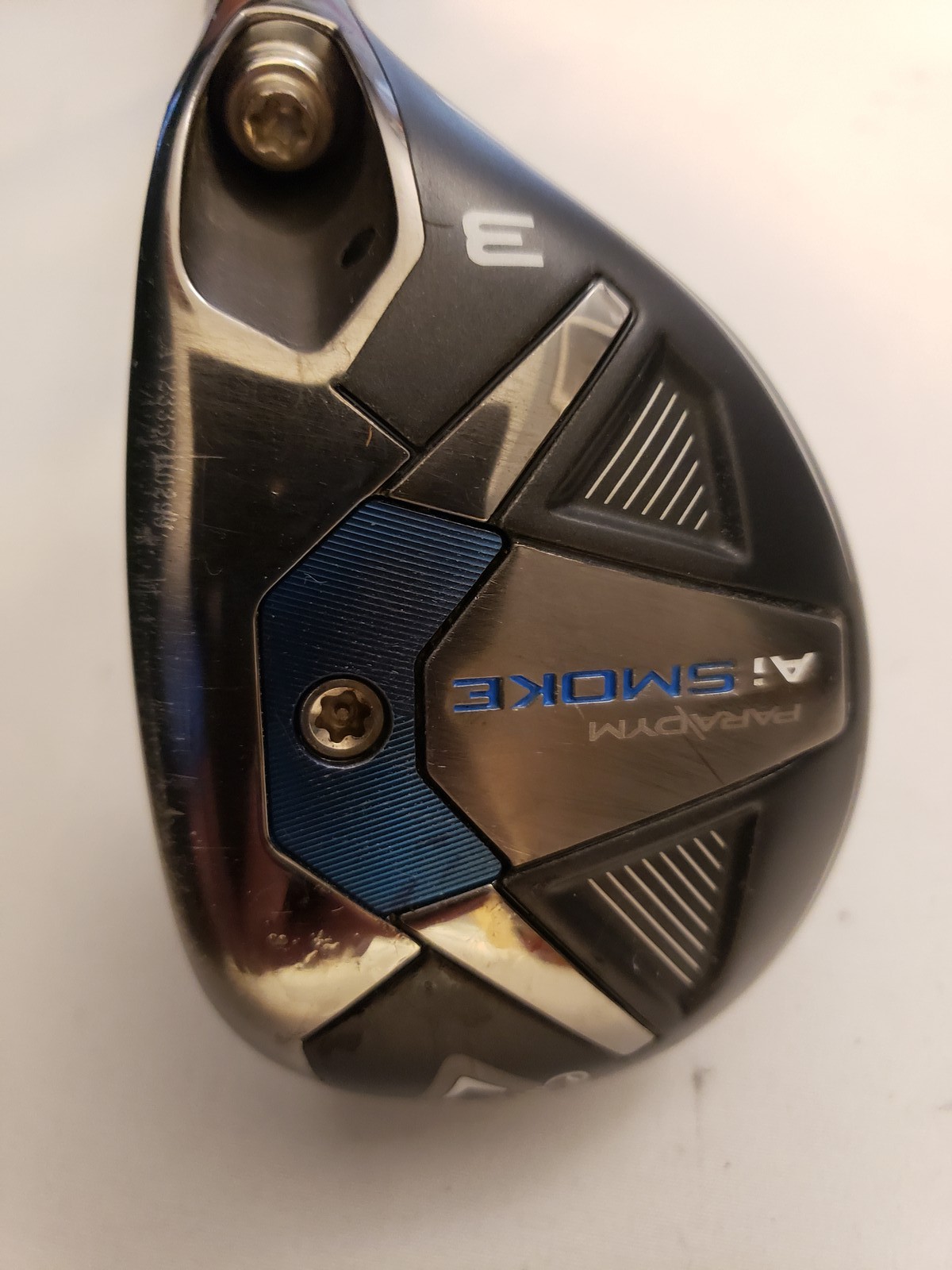 Used Callaway Paradym Ai Smoke - 3H Hybrid 18* - MMT 80 HY - Stiff - RH