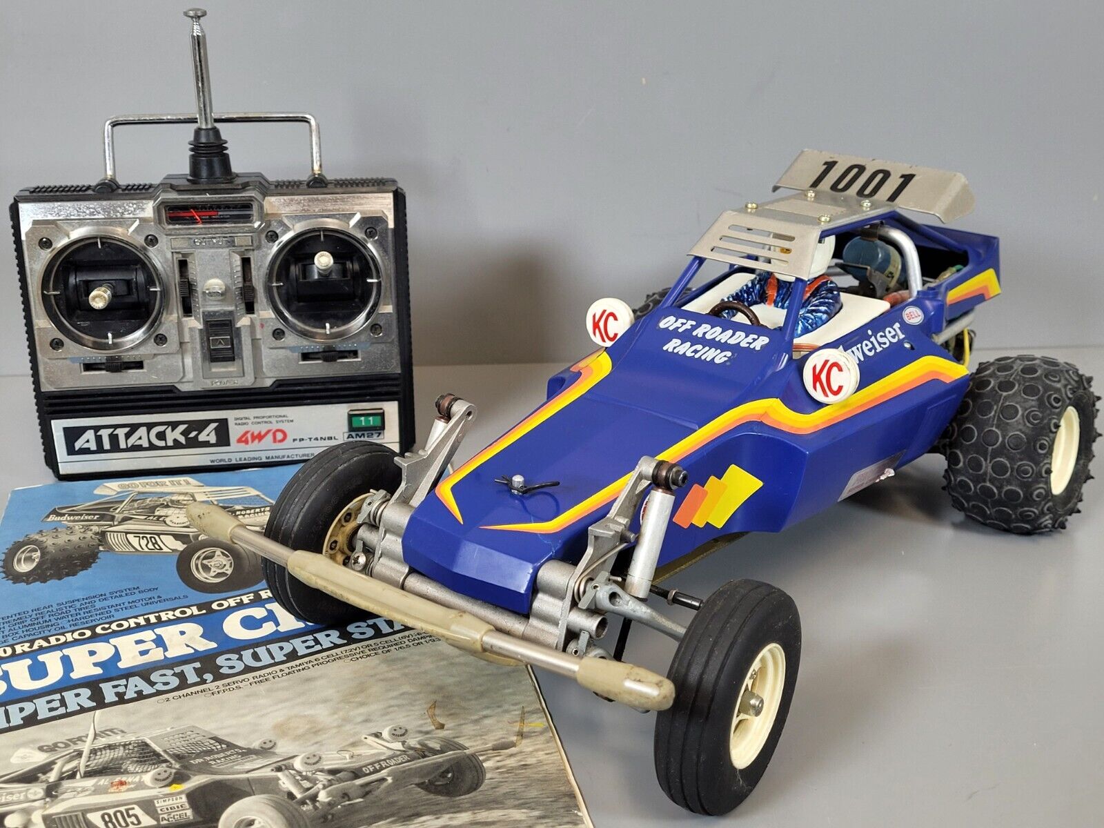 Vintage 1980 Tamiya 1/10 R/C Super Champ Buggy Off Road Vintage 1980 Tamiya 1/10 R/C Super Champ Buggy Off Road