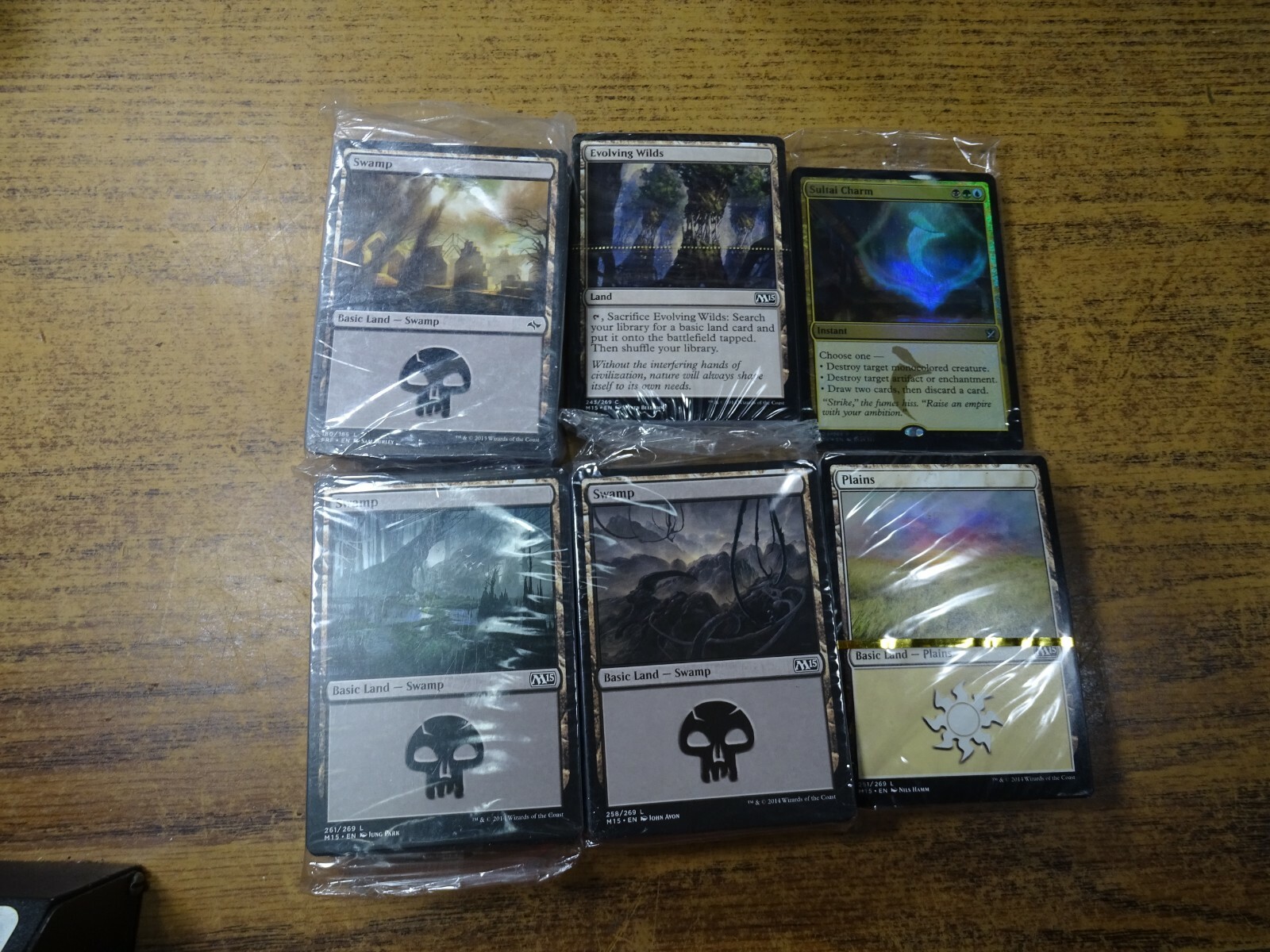 6 packs deckmaster Magic the Gathering Cards Sealed 2014