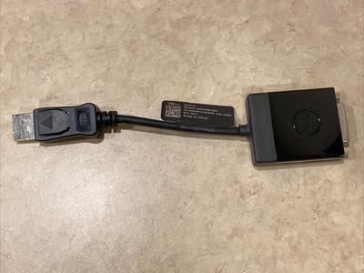 Dell DANARBC084 GENUINE Display Port Computer Output to DVI Adapter Dongle Cable