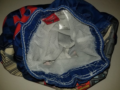 Disney Pixar Cars Lightning McQueen Mater Boys Swim Trunks Size 3T