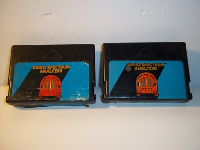 ONE Vintage Radio Shack TRS-80 Color Computer Audio Spectrum Analyzer 1981