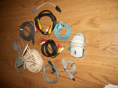 Computer cords, networking, cables, misc. mouse bulk sale