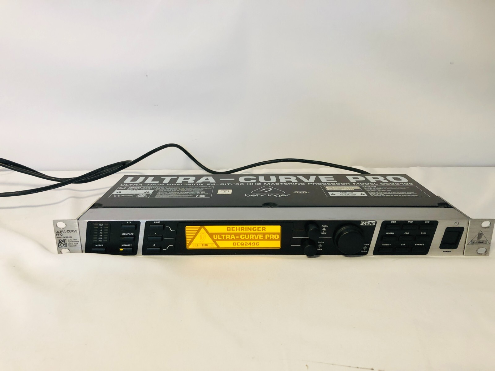BEHRINGER DEQ2496 Ultra-Curve Pro Digital Processors Japan