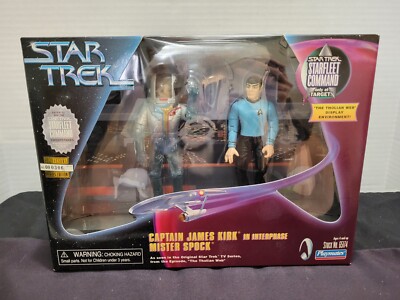 Star Trek Star Fleet Command Captain James Kirk & Mister Spock in Interphase MIB