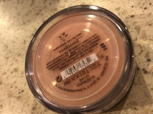 Bare Escentuals bareMinerals .85g/.03oz SUNKISSED ~Peach Satin~ Blush New