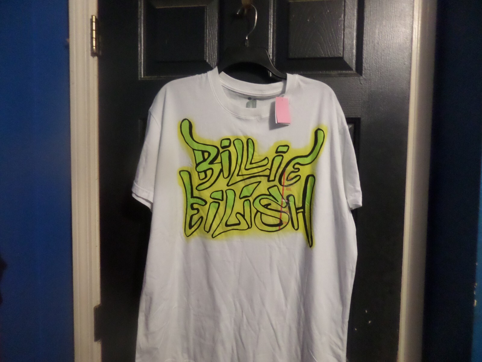 Billie Eilish T-shirt Unisex Adult Size XXL White Music Tour