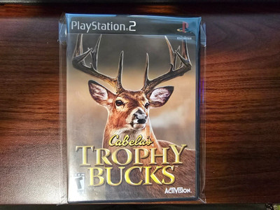 Cabela's Trophy Bucks (Sony PlayStation 2, 2007), CIB, Complete w/ Manual