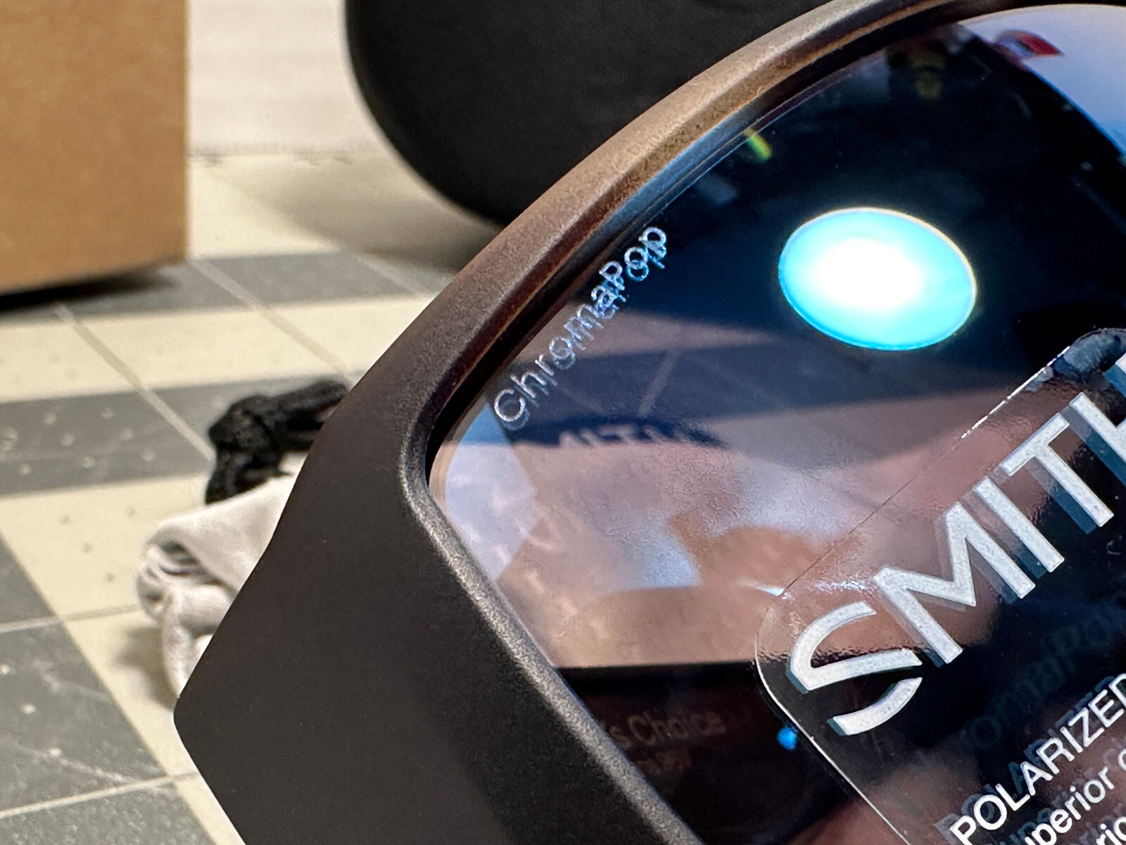 SMITH SMITH GUIDES CHOICE SUNGLASSES, MATTE HAVANA, POLARIZED BLUE MIRROR GLASS