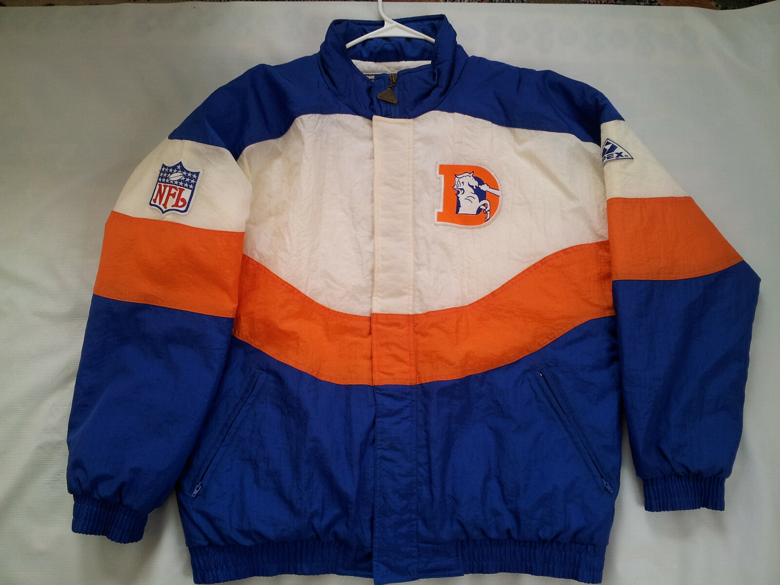 Denver Broncos ジャンパー mens-starter-navy-denver-
