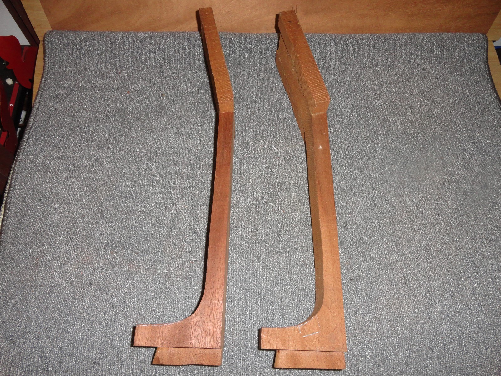 Vintage Mahogany Acoustic Guitar Neck Blank Lot