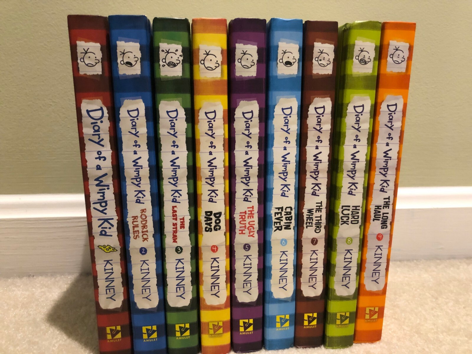 Diary of wimpy kid の9刊シリーズ Diary Of A Wimpy Kid 9 Books. 3,4,6,8,10,12,13,14,15 | eBay
