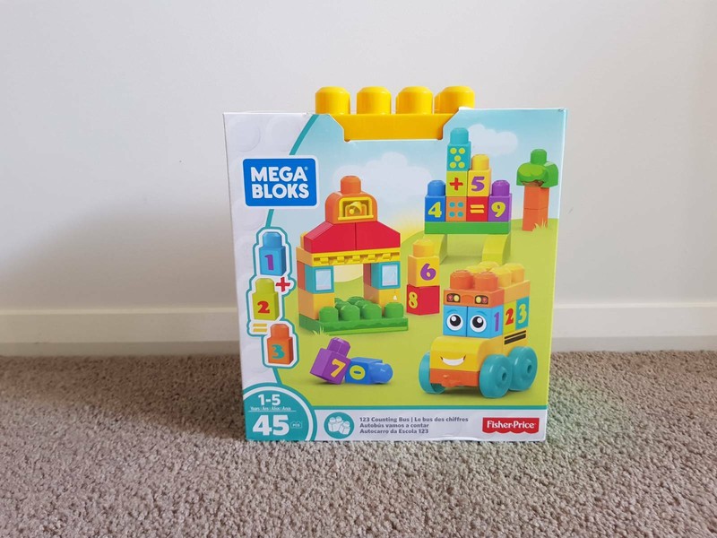 mega bloks counting bus