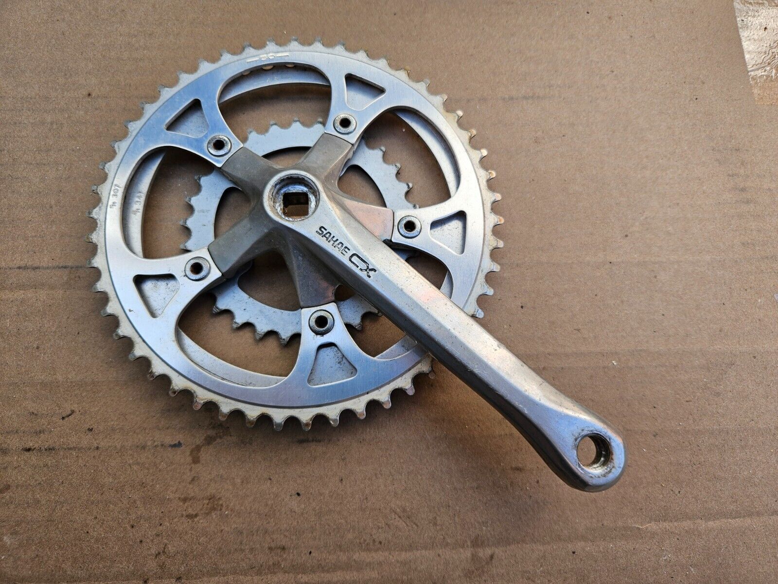 Sakae CX Touring Road Bike Triple Crankset Drive Side Only Sakae CX Touring Road Bike Triple Crankset Drive Side Only