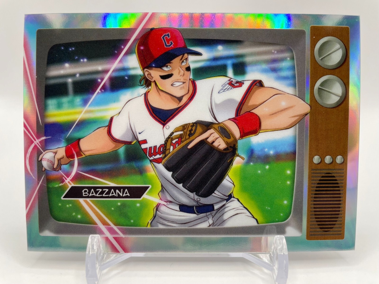 🔥TRAVIS BAZZANA 2025 Bowman Chrome Anime Refractor SSP 1