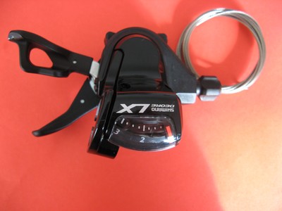 Schalter Nabenschaltung Drehgriff Sturmey Acher 3-Gang Schalthebel SA Shifter