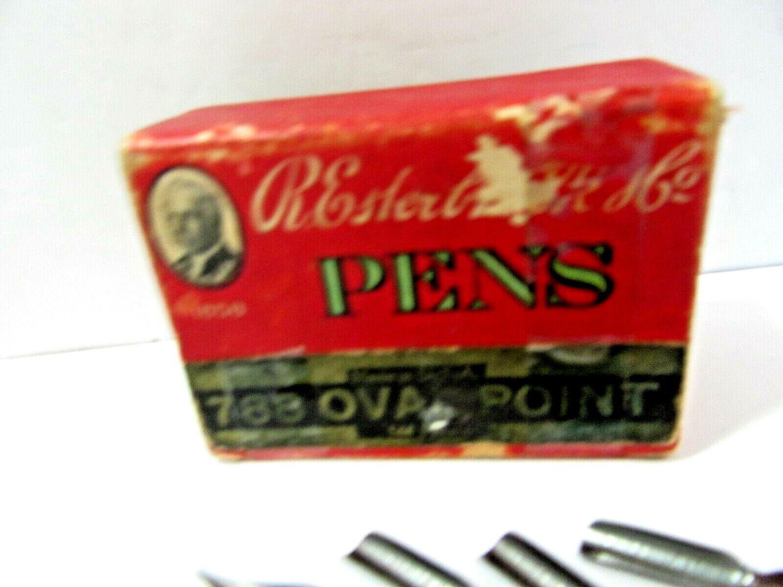 R. ESTERBROOK PEN NIBS 788 OVAL POINT PARTIALLY FILLED 15 ONLY