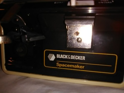 Vintage Black & Decker Spacemaker Under Cabinet Space Saver Can Opener D3EC60D