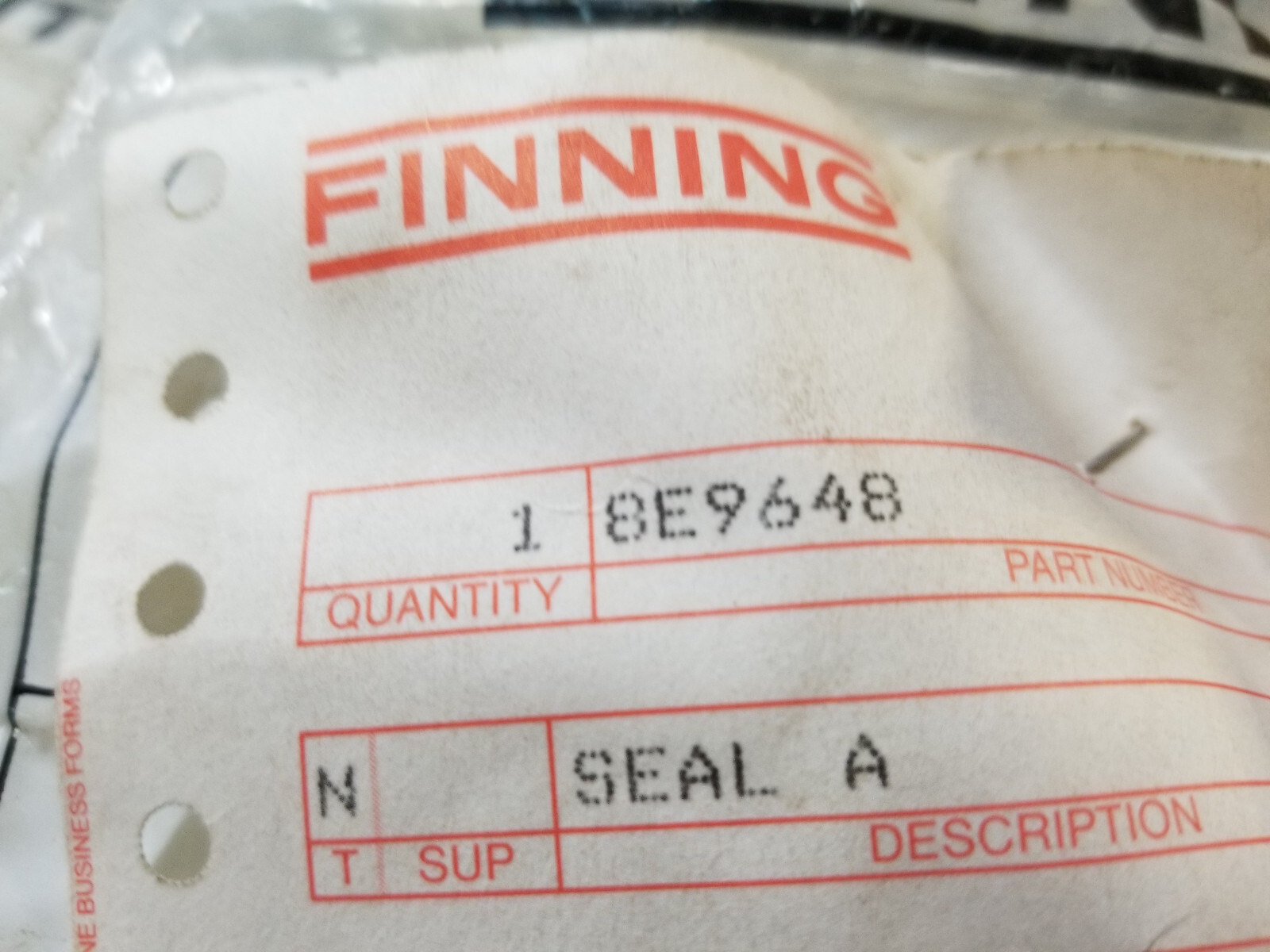 LOT OF 6 PC - CATERPILLAR 8E-9648 SEAL 8E9648 - Picture 4 of 4