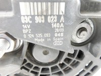 VW Golf Plus 5M 08-14 TSI 1,4 90KW Lichtmaschine Generator 140A 14V VW Golf Plus 5M 08-14 24.07.2009 03C903023A... Vorschau 5