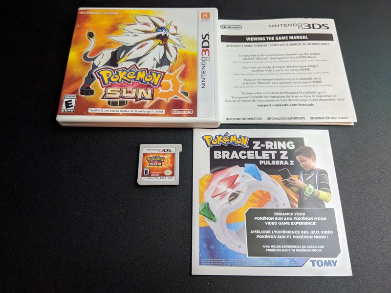 Pokemon Sun Version Nintendo 3ds Nrmt Condition Complete N Box Ebay