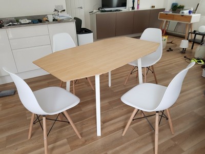 White Ikea Table Oval for sale in UK | View 29 bargains