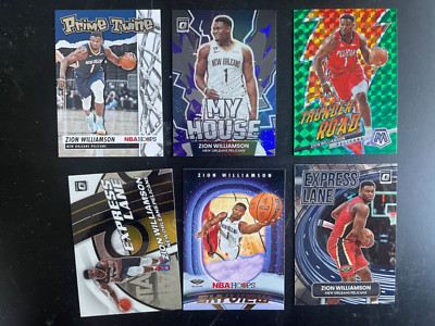 21 x Panini Donruss New Orleans Pelicans Zion Williamson NBA Trading Card lot