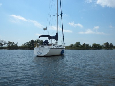 1987 Hunter Sailboat 34 ft