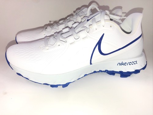 Nike React Infinity Pro Golf Shoes White Blue CT6620-125 New