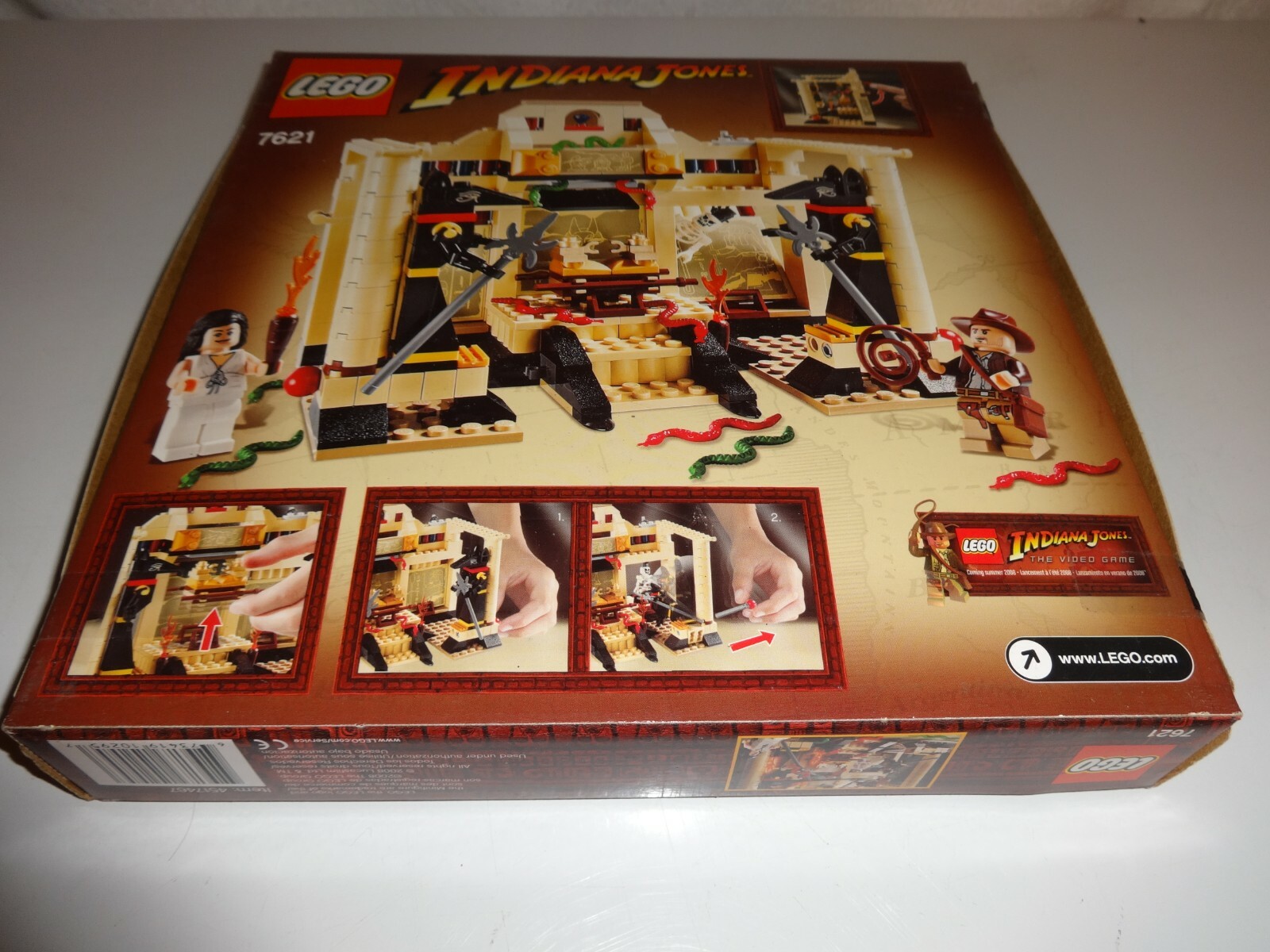 LEGO 7621  Indiana Jones and the Lost Tomb RAIDERS OF THE LOST ARK NEW IN BOX