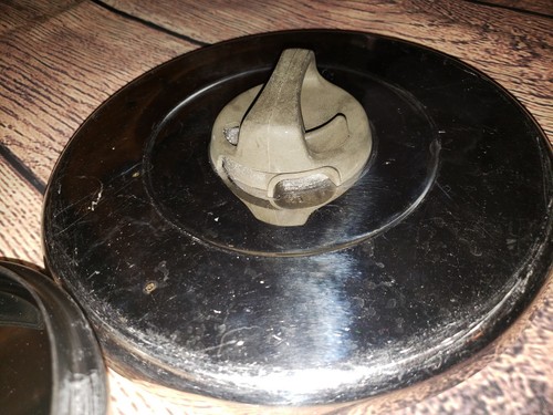 Stainless Steel Pot Skillet Lids w Steam Vent & Stay Cool Handle feature 9.5&10