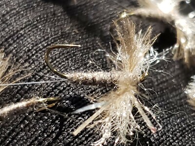BAETIS CDC ANGEL WING SPINNER SIZE 14 FISHING FLIES FRONTIER FLY COMPANY