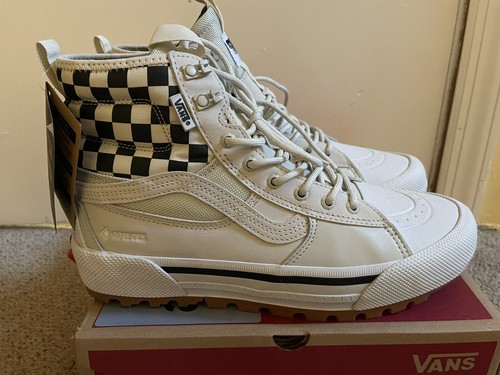vans Sk8-Hi チェッカー旧タグsize11 Dead Stock】90's VANS SK8-HI Checkerboard Black×white - Laid