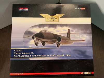 Ltd Edn Corgi Aviation Archive AA35011 Gloster Meteor F.Mk.8 No 7 Sqn RAF