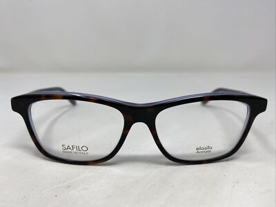 Safilo Emozioni Italy EM 4045 IPR 52-15-135 Tortoise/Blue Eyeglasses Frame 3695