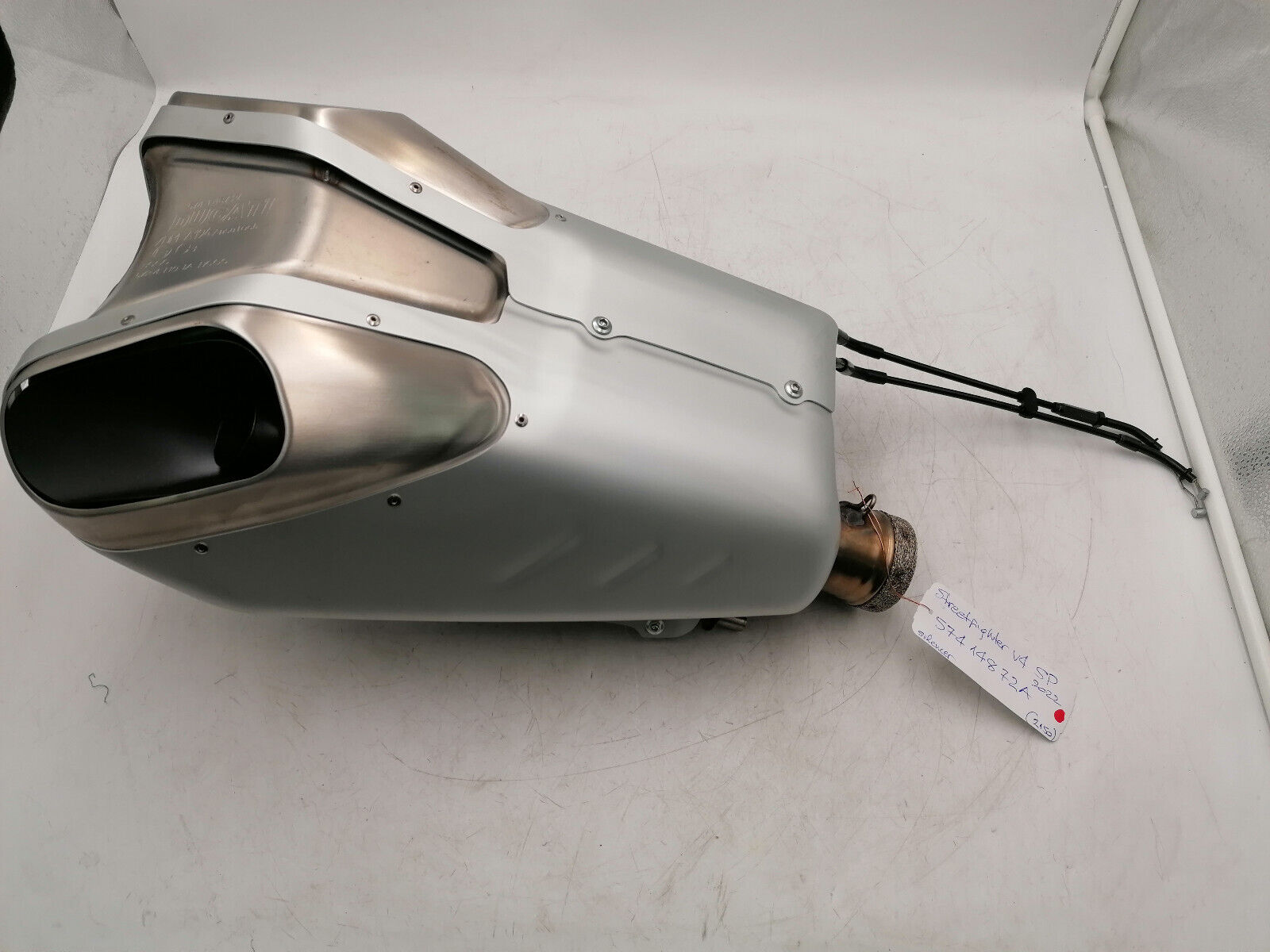 Ducati Streetfighter V4 SP EXHAUST silerncer 57414872A (new Ducati Streetfighter V4 SP EXHAUST silerncer 57414872A (new