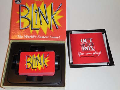 BLINK The World's Fastest Game Best Toy Award Card Game In Box Reinhard Staupe