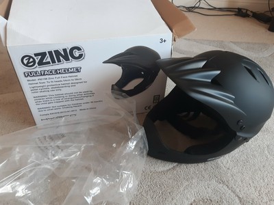 zinc full face bike helmet