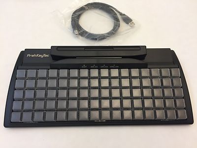 Prehkeytec, MC80 Programmable Keyboard Compact, 80-Key, Row & Column, USB 