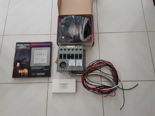 EmerGen Switch - Manual Transfer Switch Model No. 6-7501kit generator backup
