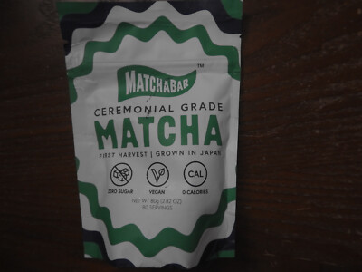 Ceremonial Grade Matcha Green Tea Powder 80g  Premium First Harvest Authentic