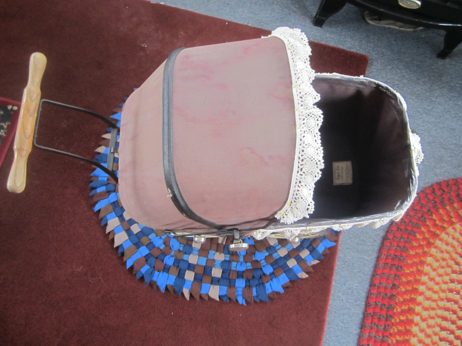 VINTAGE 1950s KOZEE-KAR DOLL CARRIAGE