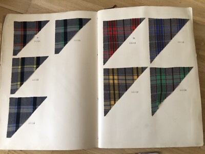 Livre d archive textile de lainage du début du 20e siècle