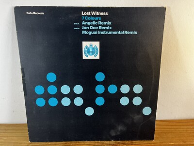 Lost Witness - 7 Colours 12  Vinyl - Angelic/Jon Doe/Moguai Instrumental Remixes
