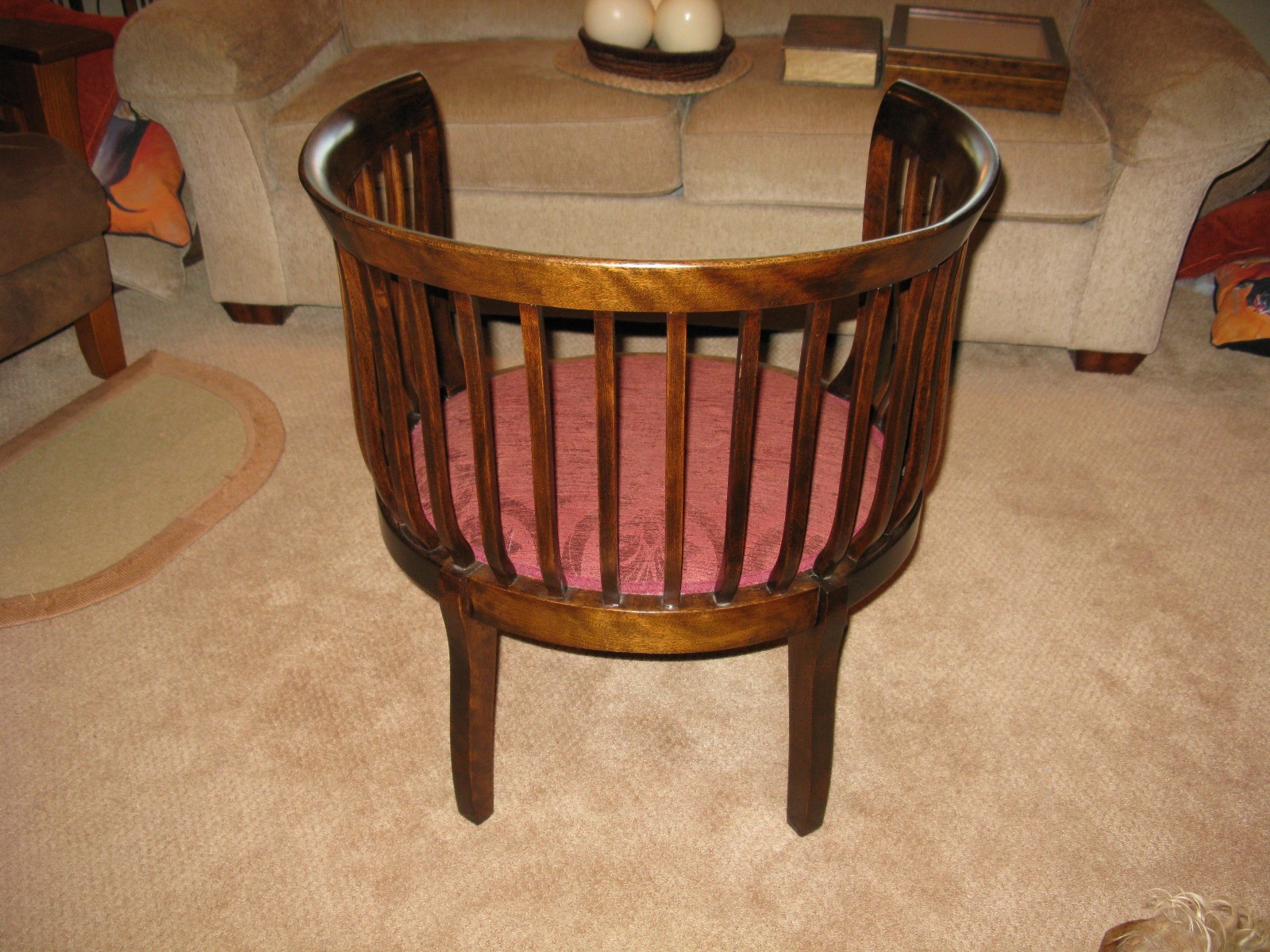 Victorian Corner Parlor Chair