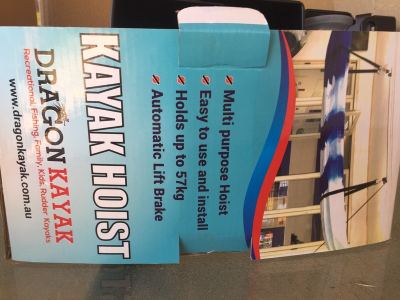 Dragon Kayak Ceiling Hoist Shelly Lighting