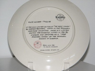 Norman Rockwell Collector Plate 