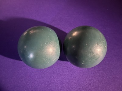 Cyclone duckpin balls 4&15/16  3lbs 10oz RARE