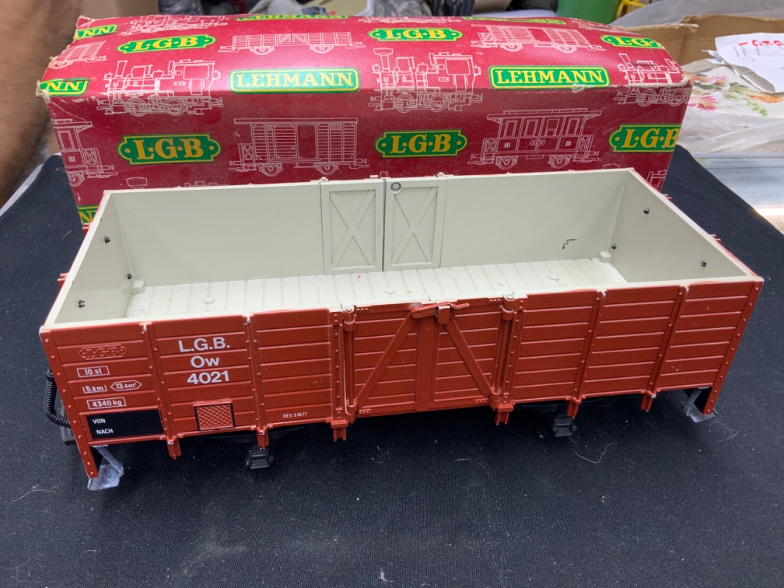 LGB 4021 L.G.B. BROWN GONDOLA IN BOX | eBay